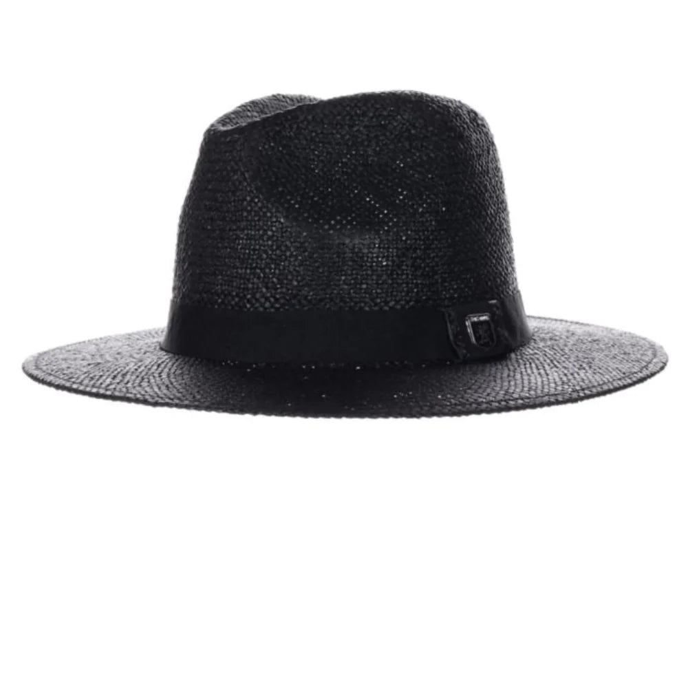 Stacy Adams Torno - Sombrero Fedora de Paja Toyo