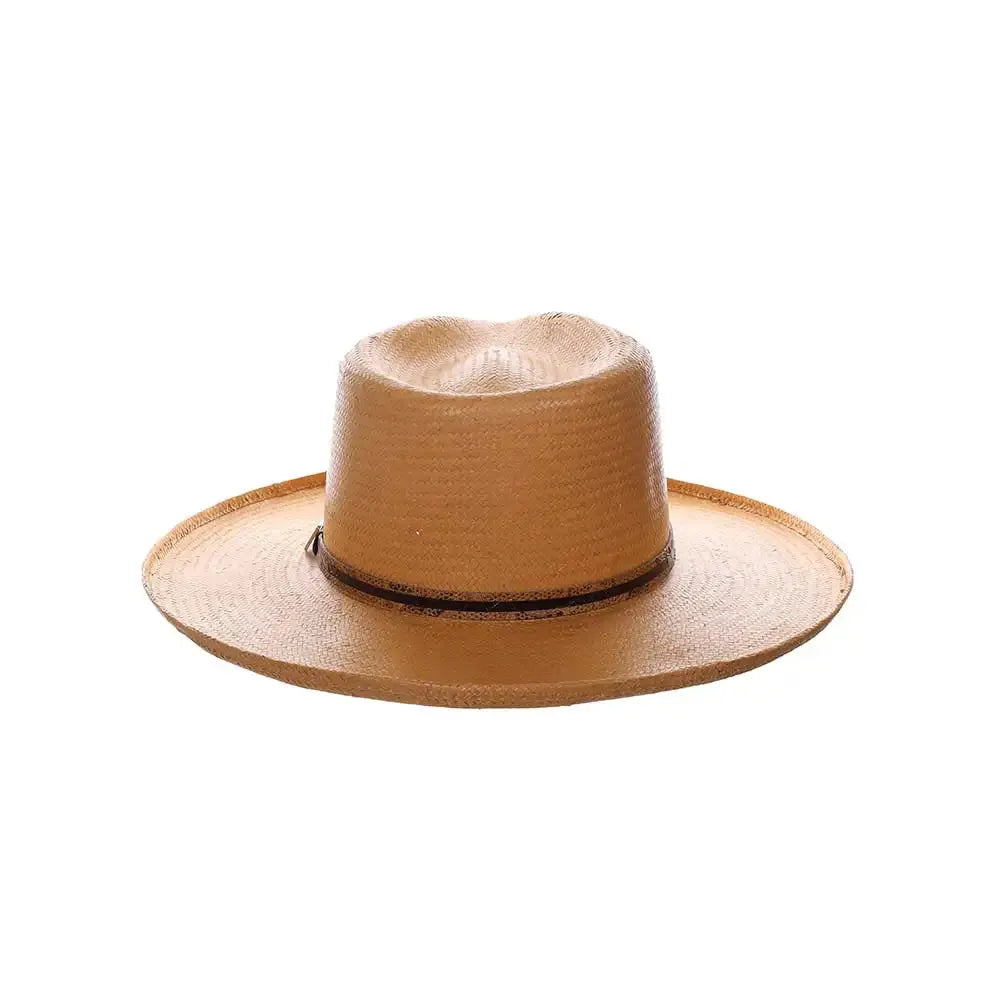 Stacy Adams Milano - Sombrero Fedora de Paja Toyo (Liquidación)