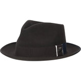 Stacy Adams Alpha - Sombrero Fedora de fieltro de lana
