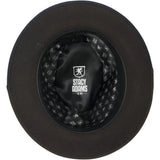 Stacy Adams Alpha - Sombrero Fedora de fieltro de lana