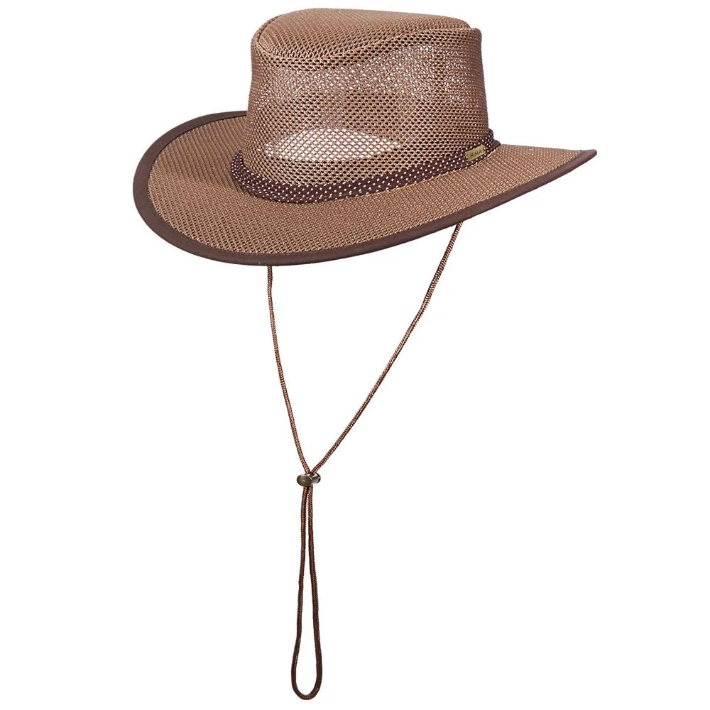 Scala Grand Canyon - Sombrero australiano de nailon con malla