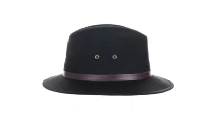 Scala Gable - Sombrero Fedora de mezcla de algodón