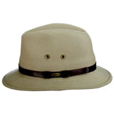 Scala Gable - Sombrero Fedora de mezcla de algodón