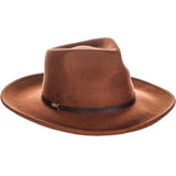 Scala Seneca - Sombrero Fedora de fieltro de lana de ala ancha