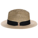 Scala Cabana Cove - Sombrero fedora de paja