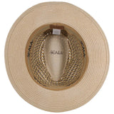 Scala Cabana Cove - Sombrero fedora de paja