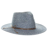 Scala Isadora - Sombrero de safari de paja para mujer
