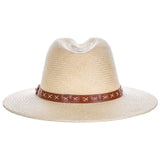 Scala Leon - Sombrero fedora de paja panamá