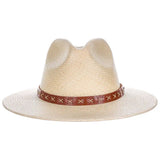 Scala Leon - Sombrero fedora de paja panamá