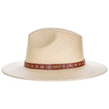 Scala Leon - Sombrero fedora de paja panamá