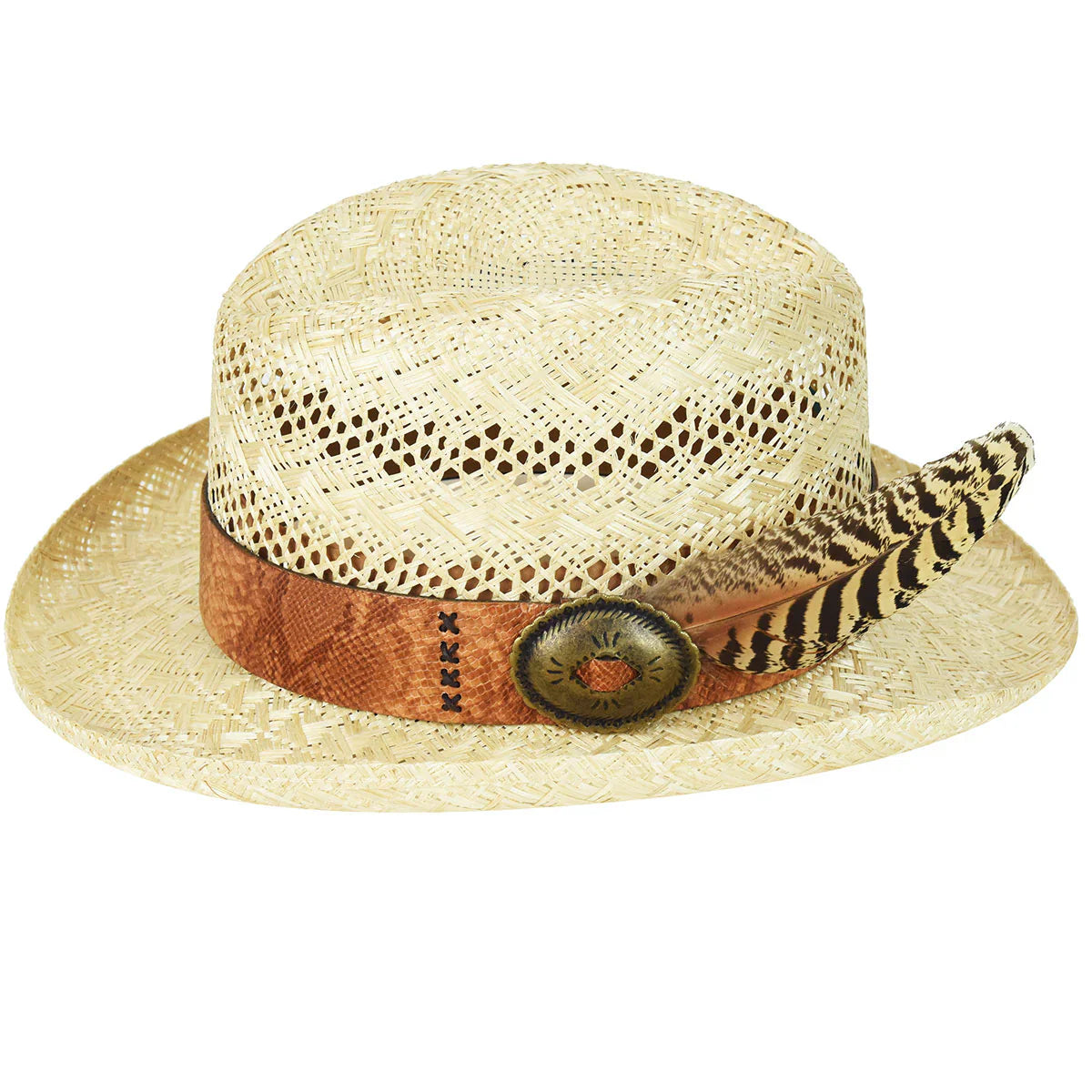 Bailey Shade - Sombrero fedora de paja Renegade