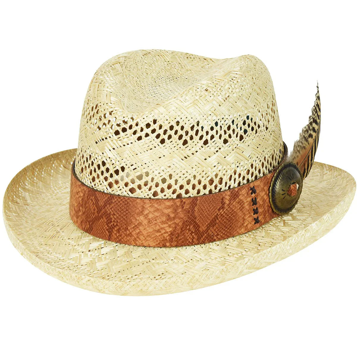 Bailey Shade - Sombrero fedora de paja Renegade