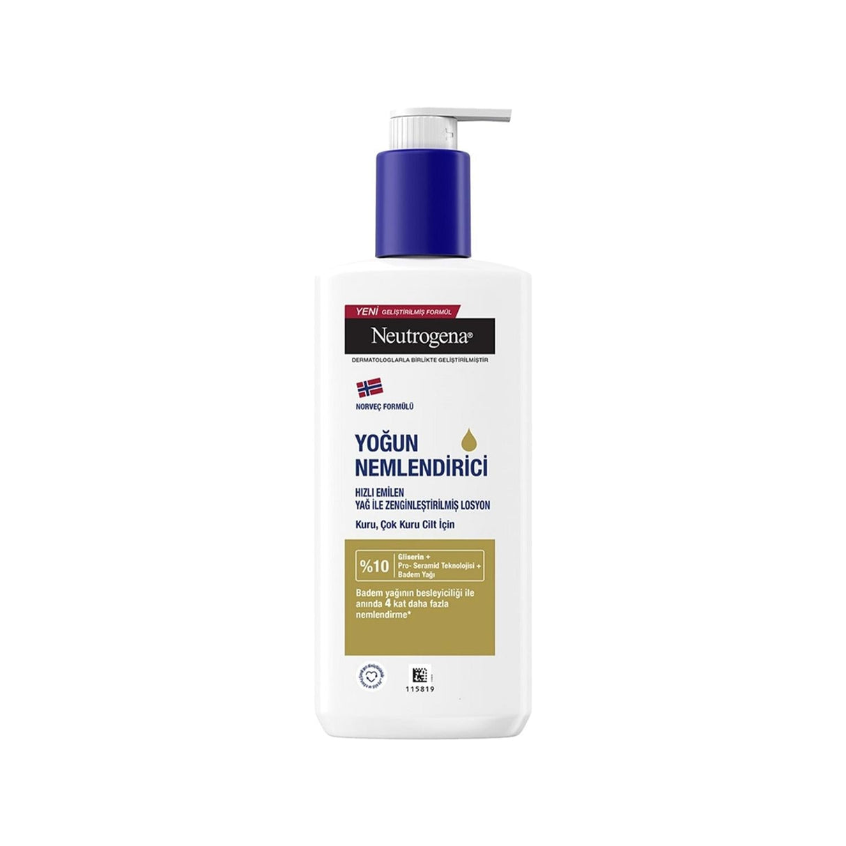 Neutrogena Moisturizing Body Lotion - Rich Hydration for Dry Skin, 13.53 fl oz