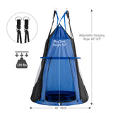 Columpio-Tienda 2 en 1 Desmontable de 40 Pulgadas para Niños