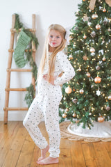 Tiny Trees Ribbed Bamboo 2pc Henley Pajamas