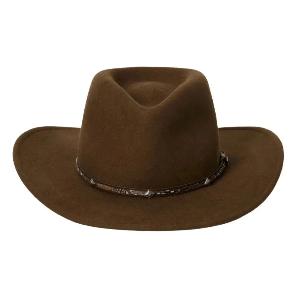 Stetson Mountain Sky - Sombrero vaquero de fieltro de lana suave