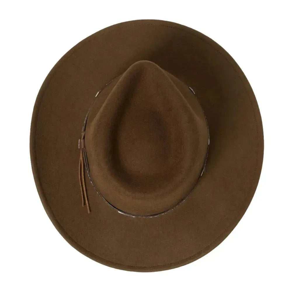 Stetson Mountain Sky - Sombrero vaquero de fieltro de lana suave