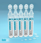 Shusher Care Saline Ampoules – Sterile Single-Use Saline Solution for Nasal, Wound & Piercing Care