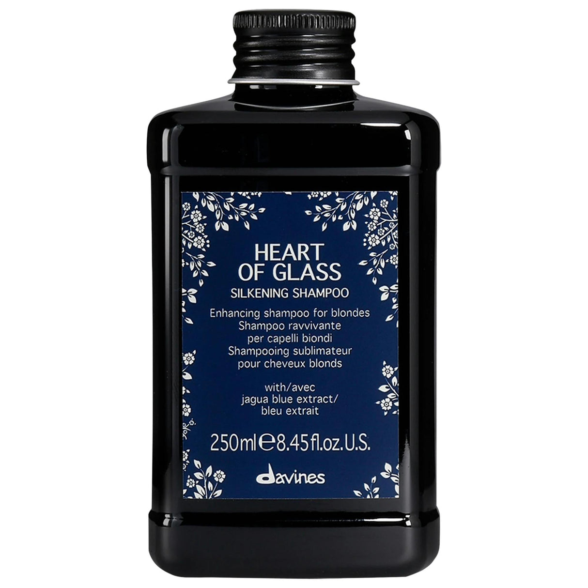 Heart of Glass Silkening Shampoo for Blondes - Anti-Brass, Vegan, Color-Safe - Brighten, Nourish & Enhance Your Blonde Hair