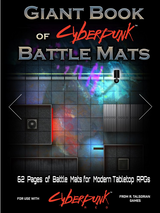 Giant Book of CyberPunk Battle Mats
