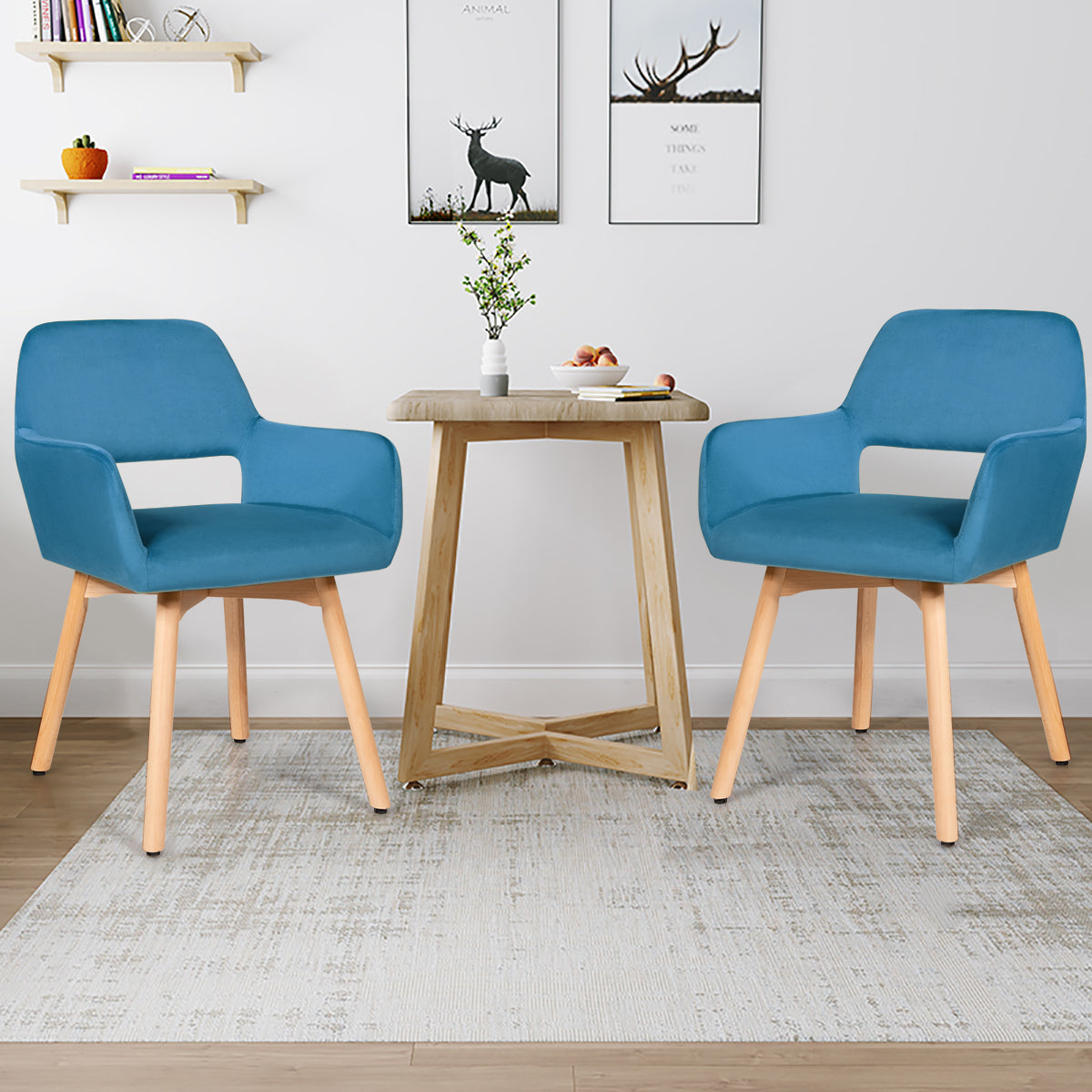 Juego de 2 sillones modernos