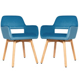 Juego de 2 sillones modernos