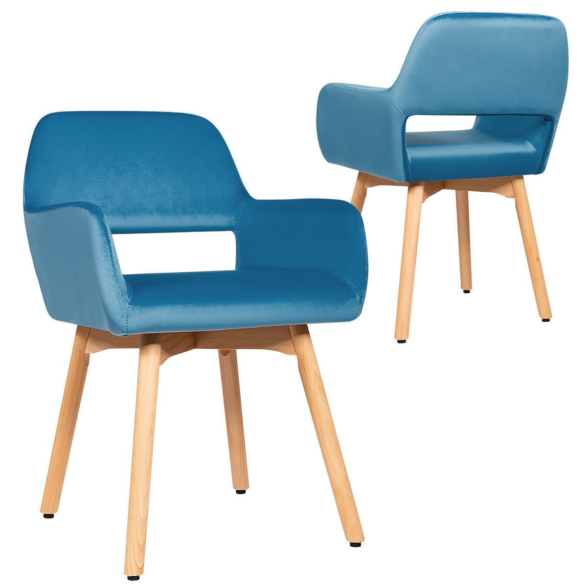 Juego de 2 sillones modernos