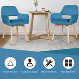 Juego de 2 sillones modernos