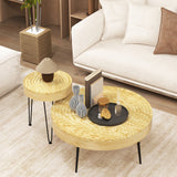 Juego de 2 de madera maciza