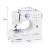 Sewing Machine for Beginners Mini Sewing Machine with 12 Built-in Stitches