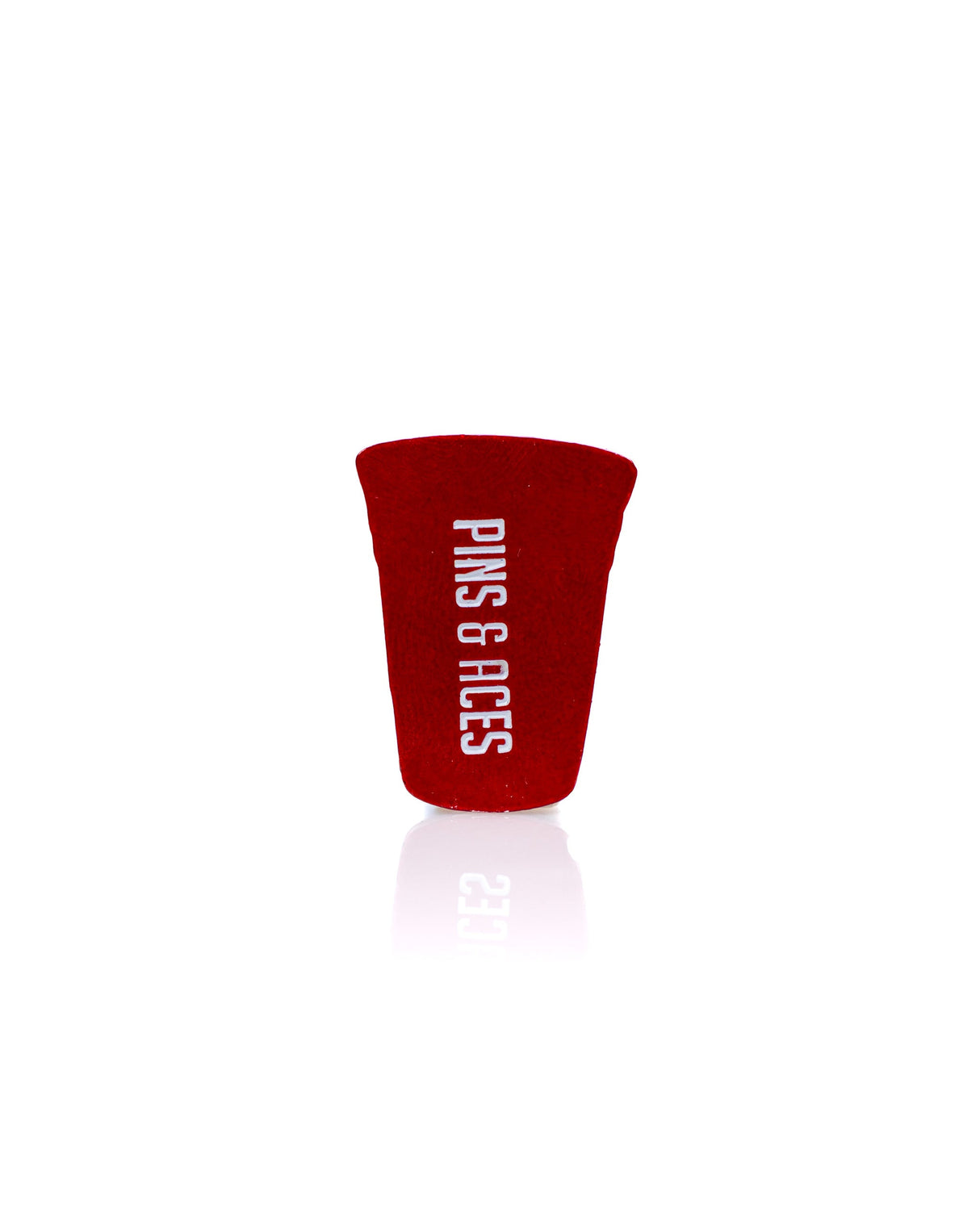 Marcador de bola de vaso de fiesta rojo