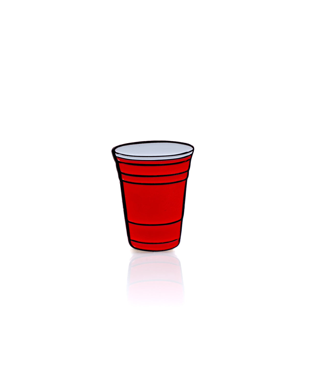 Marcador de bola de vaso de fiesta rojo