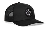 South Carolina Trucker Hat  |  Black SC X Snapback