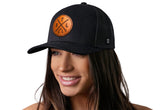 St. Louis Trucker Hat Leather  |  Black STL X Snapback