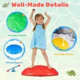 Stepping Stones for Kids 8 PCS Non-Slip Toddler Stepping Stones Balance Sensory Toys-Multicolor