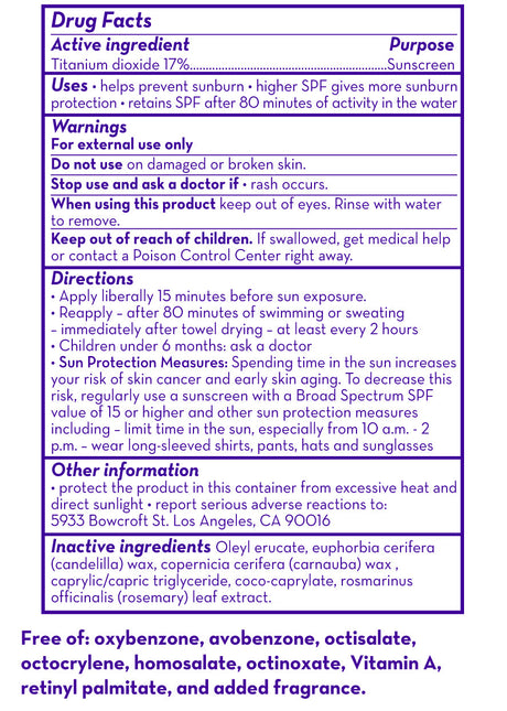 (No Fragrance) Super Sensitive™ Broad Spectrum SPF 30+ Sunscreen Stick