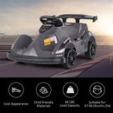 Coche Eléctrico de 6V para Niños con Control Remoto y Cinturón de Seguridad