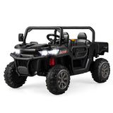 12V 2-Seater Kids Ride On Dump Truck with Dump Bed and Shovel