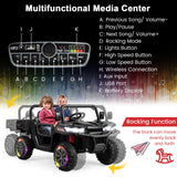 12V 2-Seater Kids Ride On Dump Truck with Dump Bed and Shovel