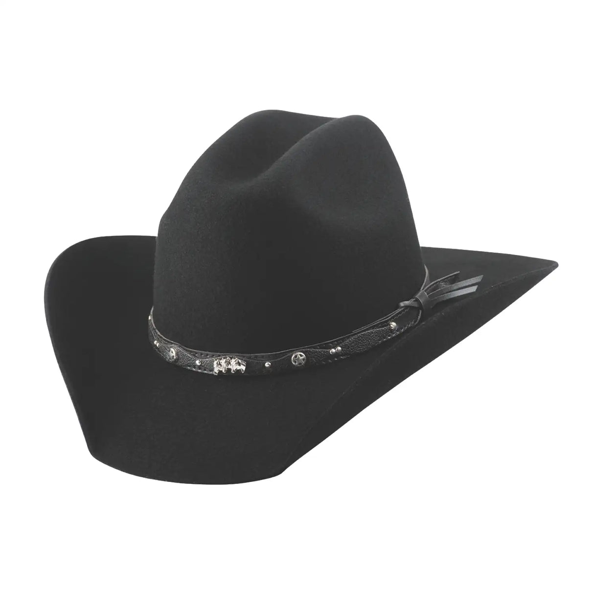 Paseo a caballo Bullhide - Sombrero de vaquero de fieltro de lana para niños