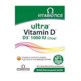Vitabiotics Ultra Vitamin D 96 Tablet - Vitamin D3 Supplement for Bone Health & Immune Support