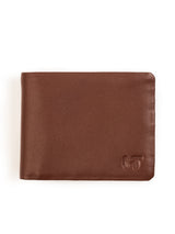 Cartera plegable Kodiak marrón