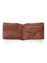 Cartera plegable Kodiak marrón