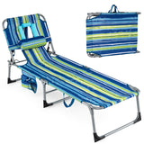 Tanning Chair with Face Arm Holes Folding Chair