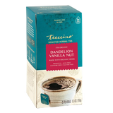 Té de hierbas tostado de diente de león, vainilla y nuez