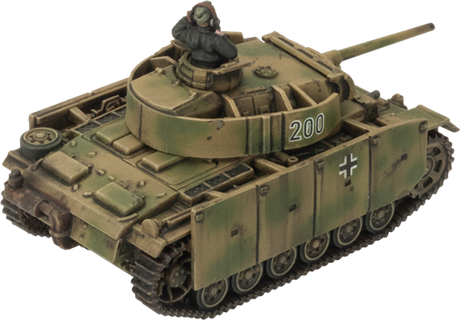 Flames of War: German Panzer III (Late) Tank Platoon (Mid War)