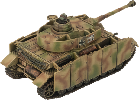 Flames of War: German Panzer IV (Late) Tank Platoon (Mid War)