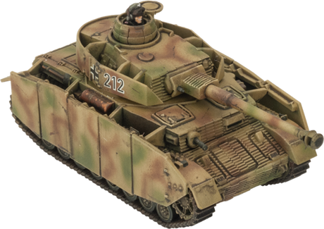 Flames of War: German Panzer IV (Late) Tank Platoon (Mid War)