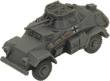 Flames of War: German SD KFZ 221 and 222 Light Scout Troop (Mid War)