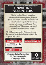 Flames of War: D-Day - Waffen-SS Command Card Pack